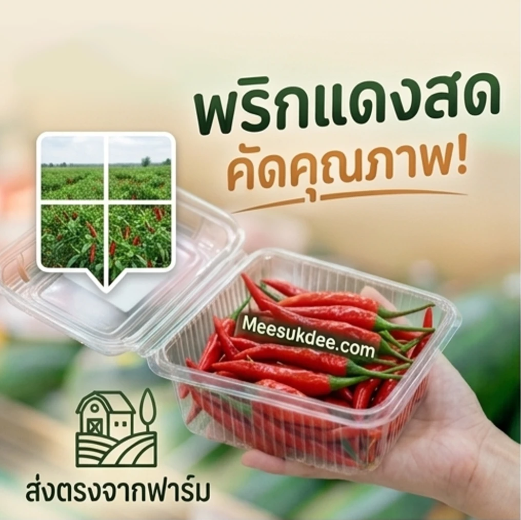 พริกแดงสด-500กรัม