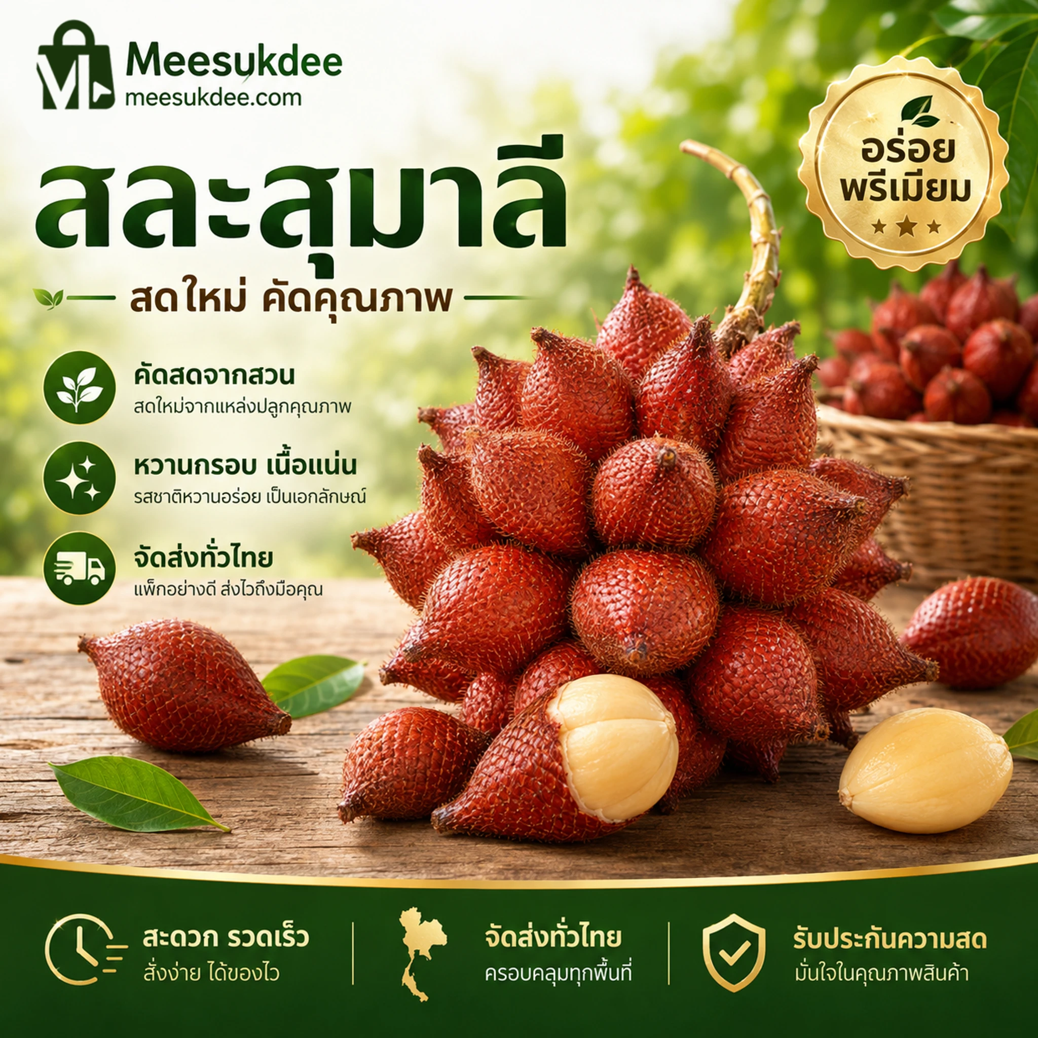 สละสุมาลี - 1 กิโลกรัม